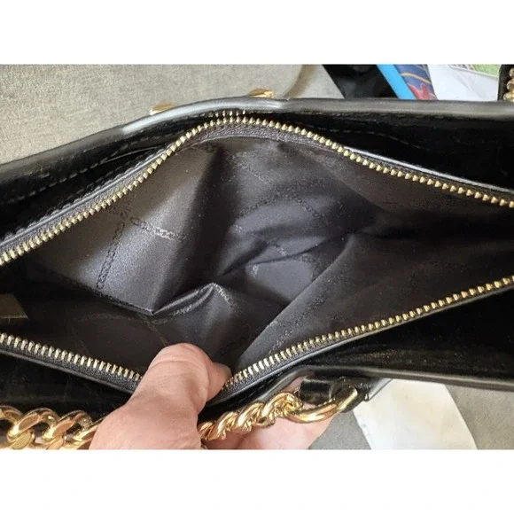 MICHAEL KORS Whitney Signature Small Logo Brown Purse, Wallet, Dustbag MSRP $457